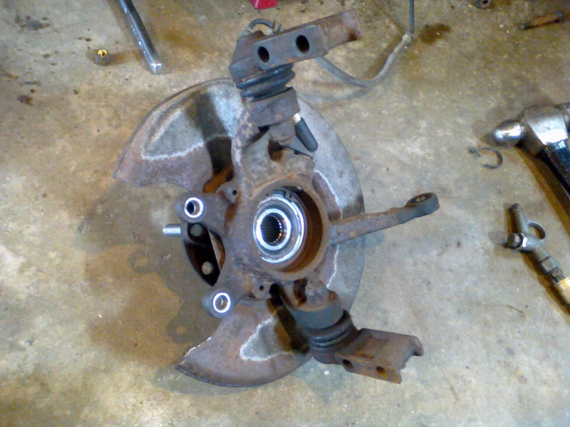 Ball-joints are all getting replaced, as are the tie-rods.